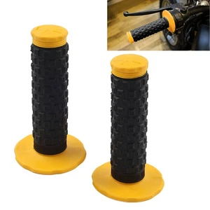 Yellow Pro Taper Pillow Top Handlebar Grip For Dirt Bike Motorcycle 7/8" 22MM - Picture 1 of 11