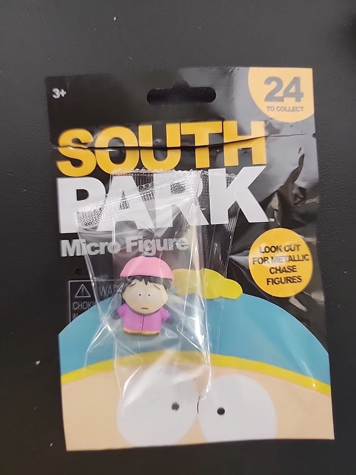 Microfigura Wendy Testaburger 1" South Park. Microfigura bolsa ciega. Bolsa abierta. Foto 1 de 1