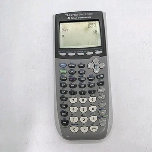 Texas Instruments TI-84 Plus Silver Edition graphischer Taschenrechner silber - Bild 1 von 4