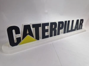 Caterpillar 1989 - 3D Shop Display Sammlung Schild Sammler Display  - Bild 1 von 3