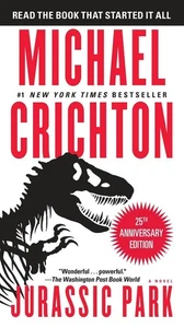 Jurassic Park: A Novel by Michael Crichton (English) Paperback Book - Picture 1 of 1