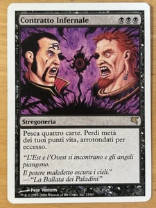 Infernal Contract Italian Salvat Hachette mtg LP - Picture 1 of 2
