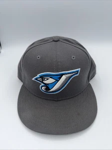 Toronto Blue Jays Mütze nicht verstellbar 7 1/2 grau MLB Baseball Cooperstown New Era - Bild 1 von 4