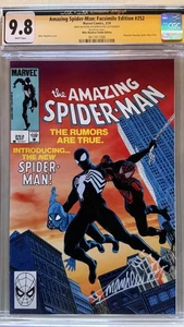 *SIGNED/SKETCHED* Amazing Spider-Man: Facsimile Edition 252, Cgc 9.8 w/ CoA - Picture 1 of 2