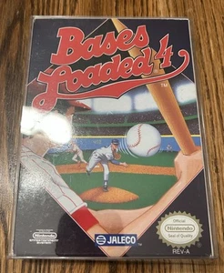 Bases Loaded 4 NES MINT CIB W Original Inserts Plastic & Plastic Protector! - Picture 1 of 21
