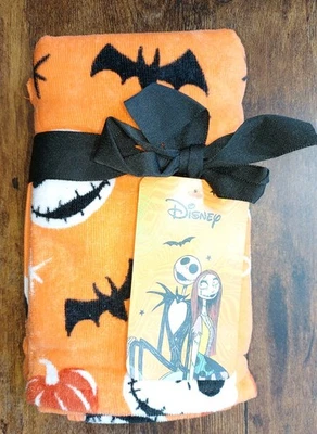Set Of 2 Disney Nightmare Before Christmas Hand Towels Jack Skellington NEW - Image 1 of 4