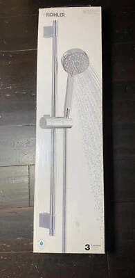 Pacote de chuveiro de mão multifuncional Kohler 98361-CP Awaken G90 1,75 GPM - Imagem 1 de 2