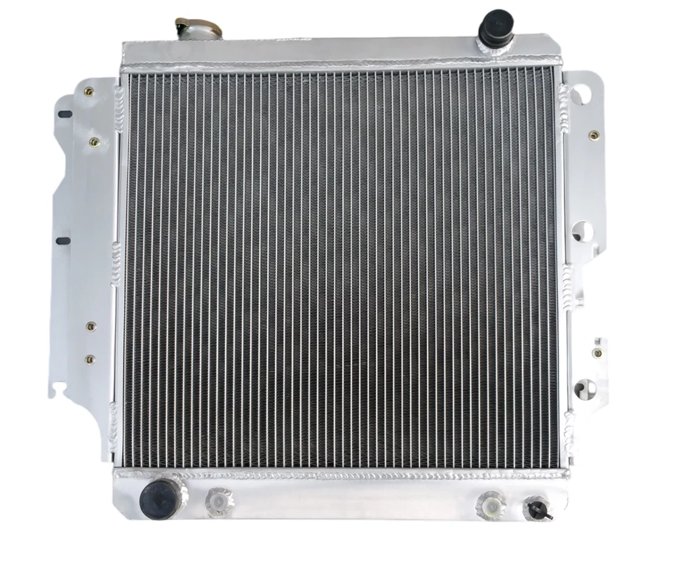 3 Row Aluminum Radiator For 1987-2006 Jeep Wrangler TJ YJ 2.4 2.5L 4.0 4.2L - Image 1 of 4