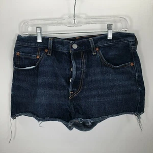 Levis 501 Strauss & Co. 501 Shorts Women's 29 Blue Denim - Picture 1 of 11