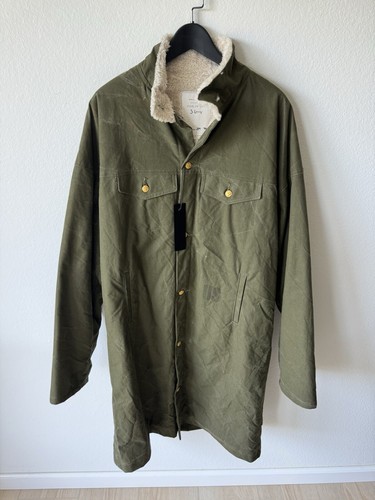 Parka cappotto ponte Fear of God x READYMADE nuovo con etichetta taglia 2 39 40