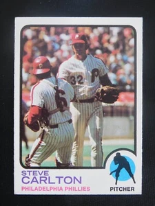Tarjeta de béisbol 1973 Topps #300 Steve Carlton (EX) - Imagen 1 de 2