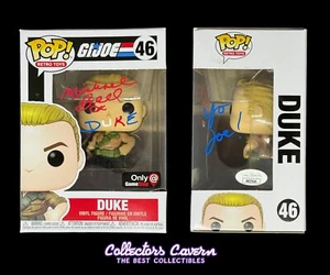 Funko POP firmato Michael Bell - giocattoli retrò - G.I. Joe - Duke - JSA COA - Foto 1 di 8