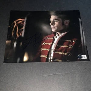 Zac Efron Signed Greatest Showman Movie 8x10 Photo Beckett BAS - Picture 1 of 1
