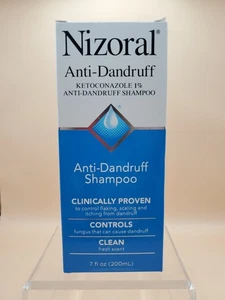 Nizoral AD Anti-Dandruff Shampoo Controls Clean Fresh Scent 7 fl oz Exp 01/2027 - Picture 1 of 6