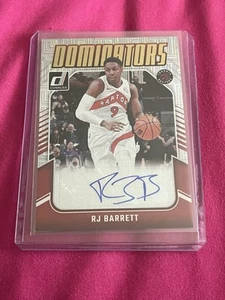 2024-25 Panini Donruss Rj Barrett #DA-RJB Dominators Autographs Auto Mojo - Imagen 1 de 2