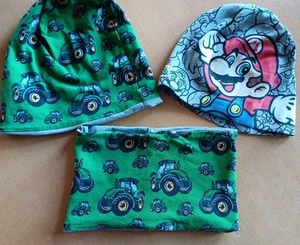 Mütze mit Loop Trecker Super Mario 110/128 - Bild 1 von 5