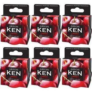 Ambientador 6 x Areon KEN cereza lata perfumada árbol perfumado perfume coche perfume coche - Imagen 1 de 3