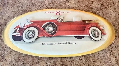 Cartel de cartón estilo vintage Packard Auto Car años 30 Foto 1 de 4