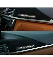 Für BMW Tuning M Performance Emblem aus Aluminium Sticker Aufkleber in Schwarz  