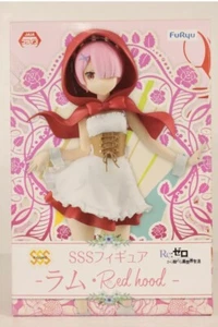 Furyu Zero Rem SSS rote Kapuze Japan Animation Spielzeug 21 cm lila Figur Neu - Bild 1 von 5