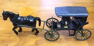 Rare After-market John Deere Buggy with Horse Cast Iron - Picture 1 of 19