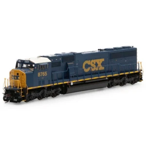 Athearn ATHG8517 SD60M CSX #8765 Locomotive w/ DCC & Sound / LED HO Scale - Picture 1 of 1