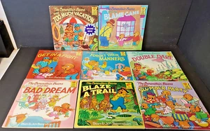 Lot of 8 The Berenstain Bears Books by Stan & Jan Berenstain FIRST TIME READERS - Picture 1 of 5