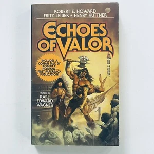 Vintage Fantasy Paperback Echoes of Valor Karl Edward Wagner Howard Leiber 1987 - Picture 1 of 13