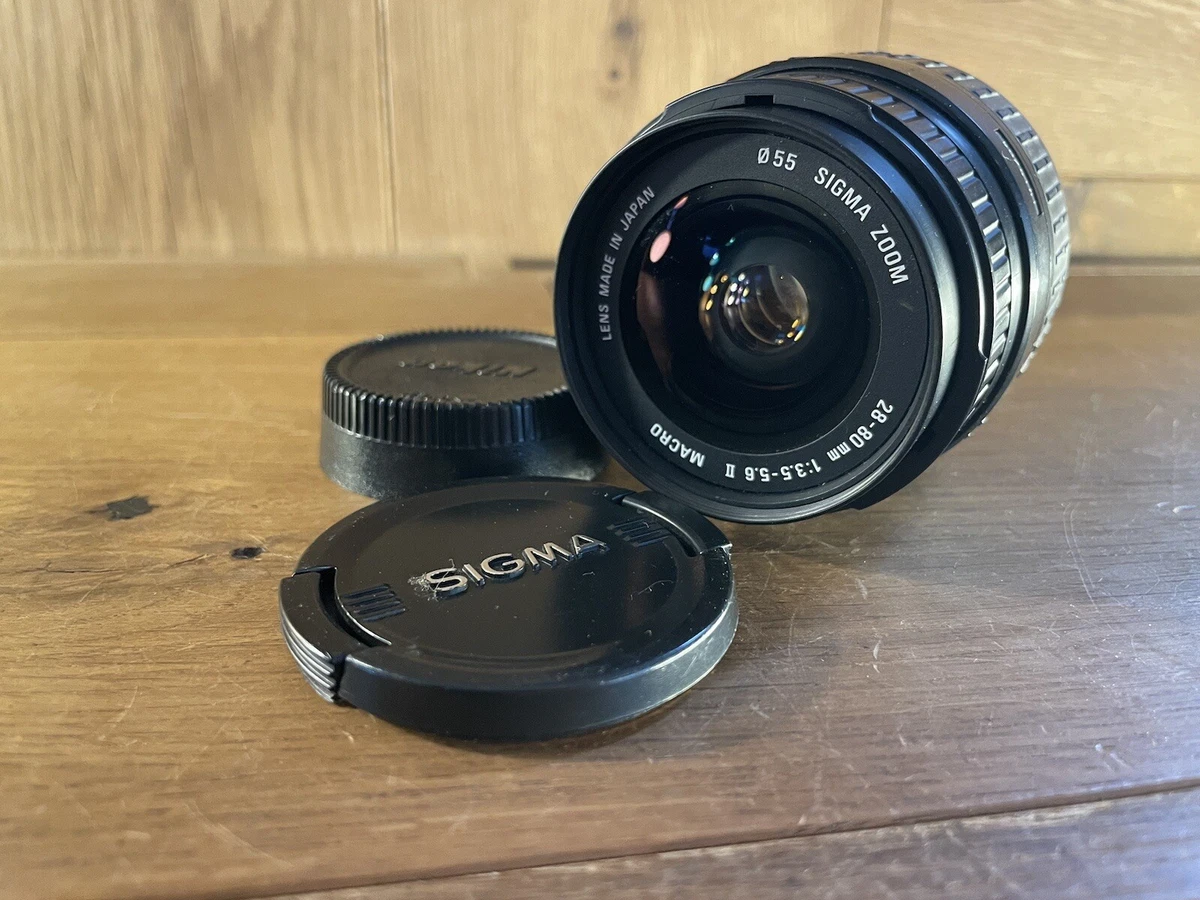 Zoom Sigma 28-80mm Focal Camera Lenses for sale | eBay