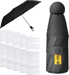 Taschenschirm, Regenschirm Sturmfest, Faltender Regenschirm, Mini Umbrella, Komp - Bild 1 von 6