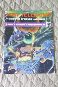 LOST TELEPATHS THE SECRET OF HOUSE KASHMERE SPACE MASTER CAMPAIGN MODULE RARE - Picture 1 of 7