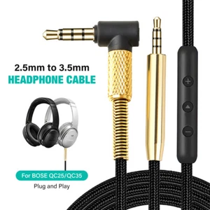 3.5mm To 2.5mm Jack Aux Cable For For AKG Bose 700 QC45 JBL Earphones Adapter - Picture 1 of 11