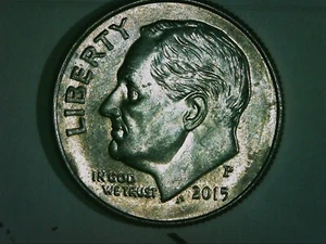 2015 P Roosevelt Dime 10 Cents DDO/DDR KM #195a Collectible US Coin S-3034 - Picture 1 of 12