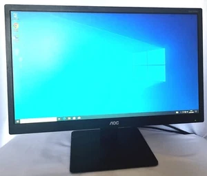 AOC E2275SWJ 21,5" Zoll 1920 x 1080 FHD HDMi PC Computer, CCTV, Gaming Monitor - Bild 1 von 5