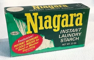 Vintage 60er Jahre Niagara Instant Wäschestärke in Box 12. Oz. VERSIEGELT Full Best Foods - Bild 1 von 8