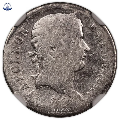 Napoleón Ist 1/2 franco 1808 A París NGC naufragio Centroamérica Foto 1 de 3