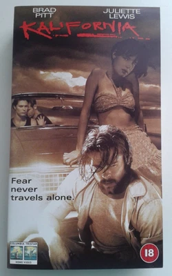 Kalifornia VHS, CC 7435, 1993,  Brad Pitt, tested plays. - Image 1 of 4