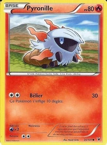 Carte Pokemon PYRONILLE Noble Victoires Noir & Blanc PV 80 20/101 VF - Imagen 1 de 1