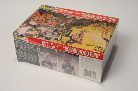 Revell Outlaw with "Robbin Hood Fink" Ed "Big Daddy" Roth Robin Model Kit Cover