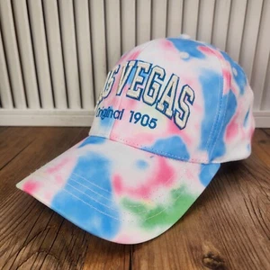 Robin Ruth Las Vegas Original 1905 Strapback Hat Cap Colorful Dreamy Tie Dye Mom - Picture 1 of 10