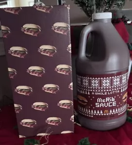 A Whole Lotta McRib Sauce Half Gallon RARE Mcdonalds - Bild 1 von 6