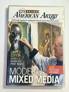 Modern Mixed Media DVD Art Instruction Marshall Arisman Charcoal Ink Pastel Oil - Imagen 1 de 3