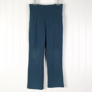 Hanna Andersson Girls Leggings Blue Stretch Elastic Waist Cotton Blend 4 - Picture 1 of 4
