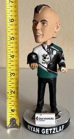 Ryan Getzlaf #15 NHL Bobblehead Anaheim Ducks 2003 Draft PREOWNED No Box Cover