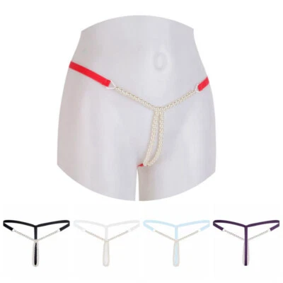 Damen Micro Mini G-strings Tanga Pofreies Unterhose Thong Schlüpfer Unterwäsche - Bild 1 von 4