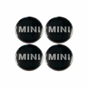 MINI Replacement 56mm Wheel Centre Hub Caps - MINI Lettering - Picture 1 of 4