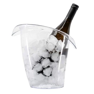 SECCHIELLO porta GHIACCIO Trasp. VINO Spumante CHAMPAGNE Bottiglie Cestello 4781 - Foto 1 di 6