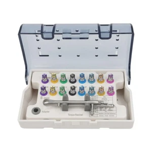 Dental Universal Implantat Abutment Ratsche Drehmomentschlüssel 16 Schraubendreher Set 15-70Ncm - Bild 1 von 7