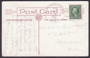 Pensaukee, Wisconsin - Oconto Co. DPO (1855/1957) - 1916 PPC - Picture 1 of 2