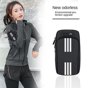 Bag Waterproof Running Armband Bag Fitness Bag Wrist Bag Mobile Phone Arm Bag - Photo 1/16